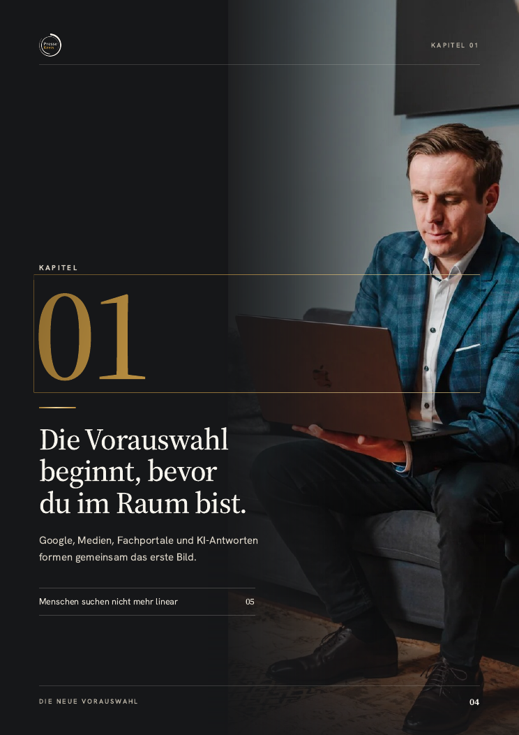 Kapitelauftakt: Die neue Vorauswahl